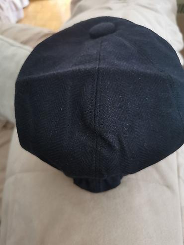 medicinka mindjusa: Muška “newsboy” kapa (osmodelna) – tamnoteget Obim 60-62cm - — 3