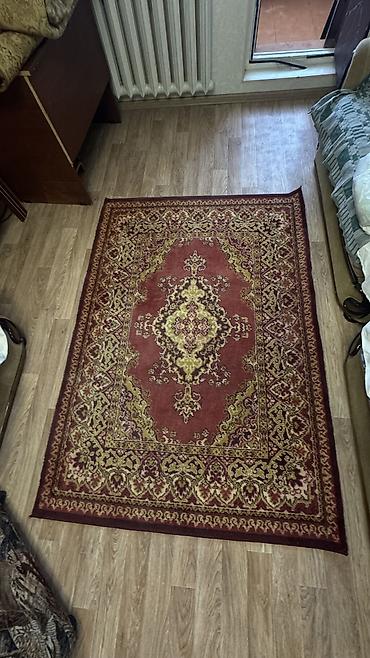 старинный ковер ручной работы: Ковер Б/у, Советский, 300 * 200, Шерсть, Сделано в Кыргызстане, Безналичная/наличная оплата — 3