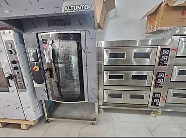 Elektrik sobalar: Elektrik soba, Şirniyyət üçün, Pizza, Çörək, 3 mərtəbəli, Yeni — 3