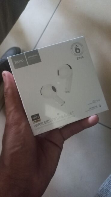 Qulaqcıqlar: Yeni Simsiz (Bluetooth) Qulaqcıqlar, Hoco, rəng - Ağ
