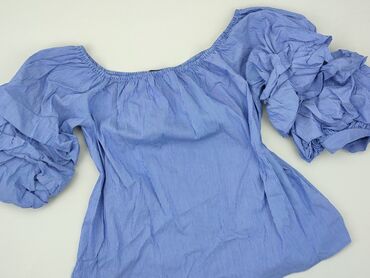 zara bluzki z bufiastymi rękawami: Blouse, Zara, M (EU 38), condition - Very good