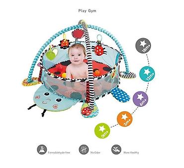 sandale 5cm: KikkaBoo Podloga za igru sa 30 loptica Ladybug (šifra: KKB1) — 3