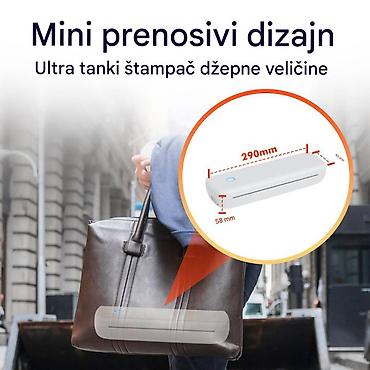 Skeneri: Prijenosni termalni štampač za tetovaže i dokumente (A4) - Dvostruka — 9