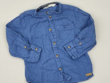 Shirts: Shirt 2-3 years, condition - Good, pattern - Monochromatic, color - Blue