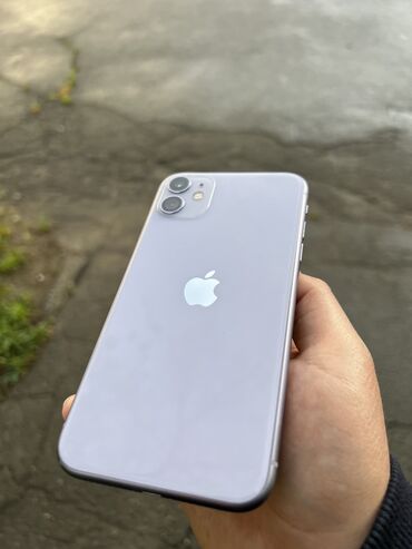 Apple iPhone: IPhone 11, Б/у, 64 ГБ, Чехол, 100 %