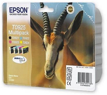 epson l3256: Картридж набор оригинал Epson T0925 (Антилопа) – 4 цвета В наборе — 2