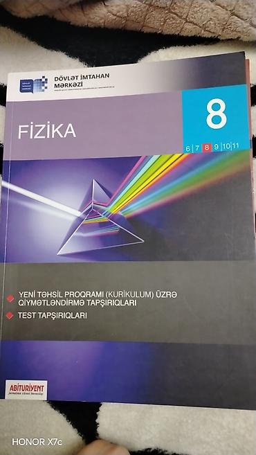 5 ci sinif tebiet is defteri pdf: Məhsul: Fizika – 8-ci sinif üçün qiymətləndirmə və test tapşırıqları — 1