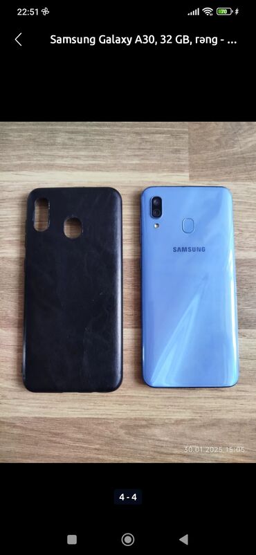 Samsung: Samsung Galaxy A22, 32 GB, rəng - Ağ