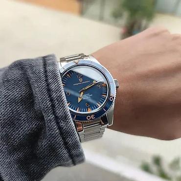 Ručni satovi: PAGANI DESIGN PD-YS005 -Plava-Omega seamaster 3000 Potpuno nov muški — 2