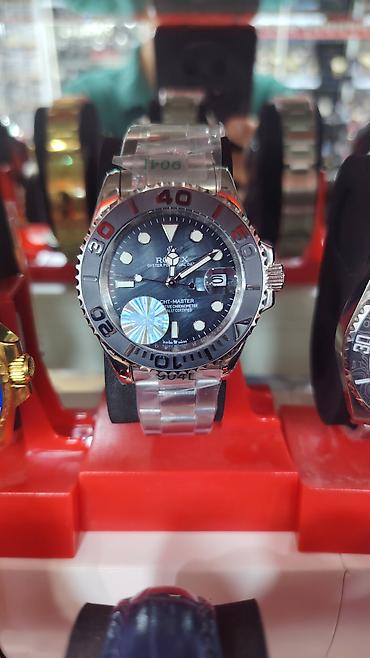 meta eynək: Məhsul: Kişi qol saatları – polad Bracelet (904L işarəli), fırlanan — 2