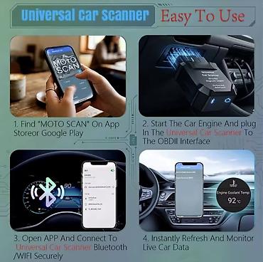 bež: Univerzalni OBD2 Bluetooth 4.2 dijagnostički adapter – Car & — 7