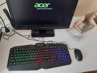 baku electronics planşet: ACER sistem bloku + Casper Monitoru = Dəst şəkildə hər şey yazılıb