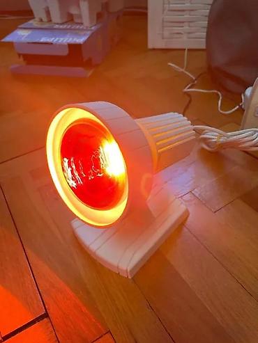 helanke sa kompresijom: INFRA Heilwärme-Strahler – infracrvena lampa za terapijsko zagrevanje — 3