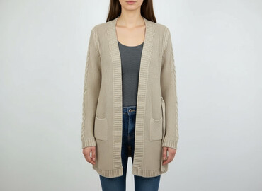 wełniane sukienki: Women`s knitwear, size S