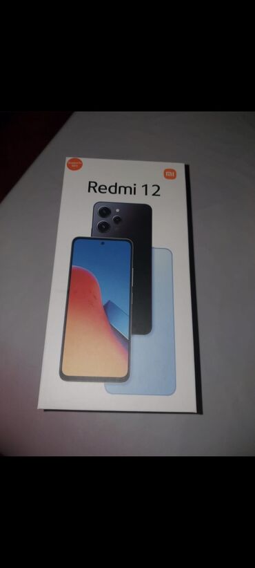 evle ev barter: Xiaomi Redmi 12, 256 GB, rəng - Qara, 
 Zəmanət