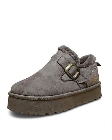 UGG ženske klompe/papuče sa platformom - Model: zatvorena klompa sa