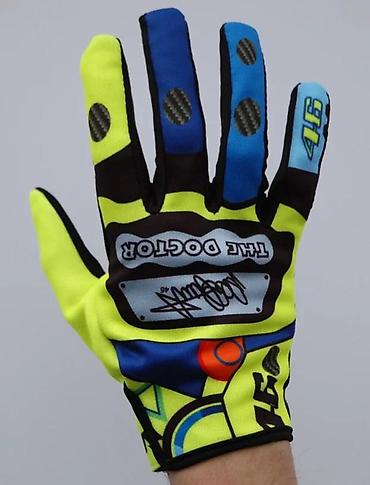 Oprema za bicikliste: VR46 “The Doctor” rukavice – uniseks, veličina M - Sportske rukavice — 5