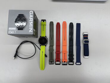 gprs трекер: 🔥 Продаю мультиспортивные часы Garmin Fenix 7 Sapphire Solar 🔥