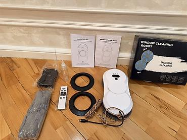 Maqnitli şüşə silən: Robot şüşə silənlər satılır.Yenidir — 3