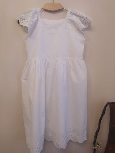don formalari: Детское платье Gap, цвет - Белый