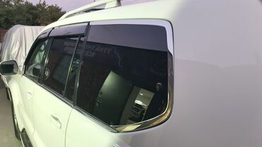 козырек лексус: Ветровики для стекол и хромированная дуга багажника: ➡️ Lexus GX470