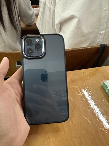 айфон 13 про макс цена джалал абад: IPhone 12 Pro Max, Б/у, 128 ГБ, Pacific Blue, Кабель, Чехол, Защитное стекло, 79 %