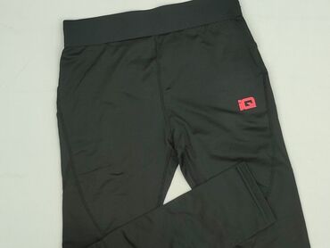 spodnie woskowane beige: Leggings for kids, 13 years, 158, condition - Very good