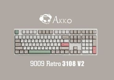 клавиатура компьютера: Механическая игровая клавиатура Akko 3108 V2 9009 Название бренда