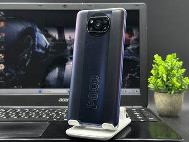 Poco: Poco X3 Pro, Б/у, 256 ГБ, цвет - Синий, 2 SIM