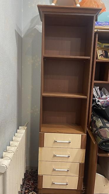 Мебель: Детская мебельный комплект в едином стиле (дуб/орех, металические — 2