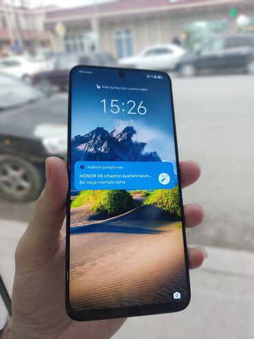 Honor: Honor X8, 128 GB, rəng - Qara, Barmaq izi, Face ID