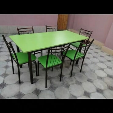 Masa və oturacaq dəstləri: Mətbəx üçün, Yeni, Açılan, Dördbucaq masa, 4 stul -da lalafo.az — 15 Masa və oturacaq dəstləri: Mətbəx üçün, Yeni, Açılan, Dördbucaq masa, 4 stul — 15