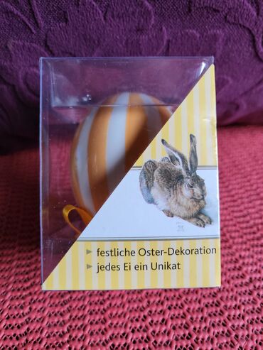 Ostali kućni dekor: Uskrsnje novo jaje Alberta Direra,divlji zec. jedinstveno,radjeno — 15