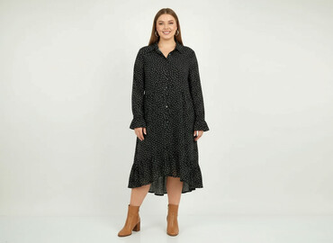 sukienka w kratkę h m: Janina, Сукня жіноча, розмір 4XL