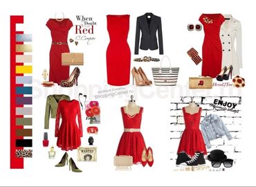 платье красное: Повседневное платье, Лето, Средняя модель, Футляр, M (EU 38)