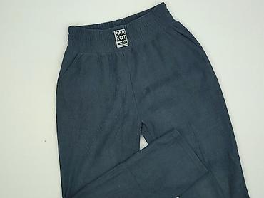 patchwork: Material trousers for women, size L — 1