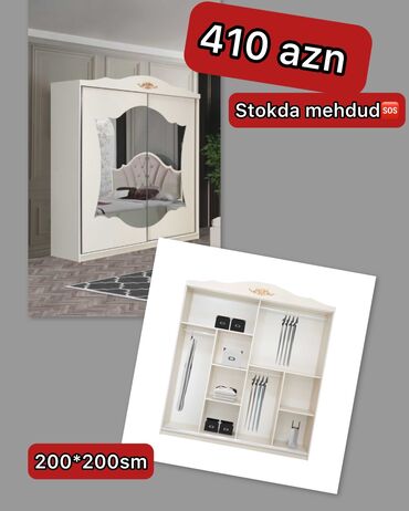 Masa və oturacaq dəstləri: Yeni, Kupe, 2 qapılı Düz dolab, Dolab-asılqan, Azərbaycan