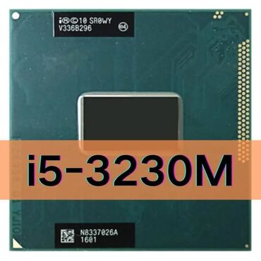 kompyuter korpusu: Prosessor Intel Core i5 İ53230M, 3-4 GHz, 6 nüvə, İşlənmiş