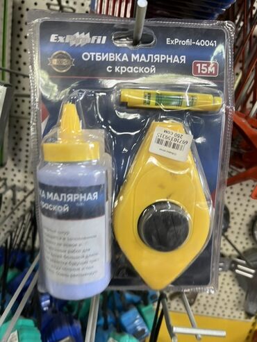 лазерный рулетка: Набор для разметки ExProfil 40041, состоящий из отбивочного шнура