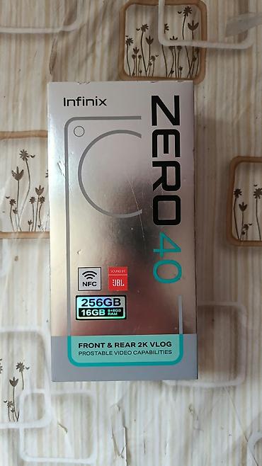 basavik qutu: Infinix Zero 40, 256 GB, rəng - Qara, Sensor — 9