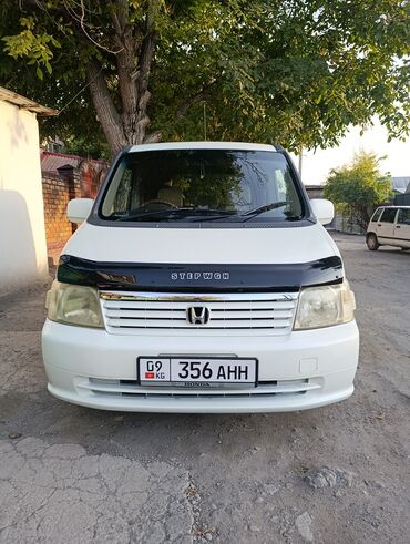фит климат контроль: Honda Stepwgn, правый руль, белый минивэн. басы 650 мин сом