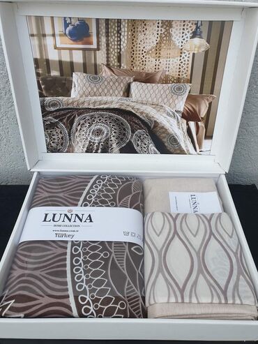 Posteljina: LUNA POSTELJINE CENA: 3100 DIN Materijal: 100% pamuk Komplet — 12
