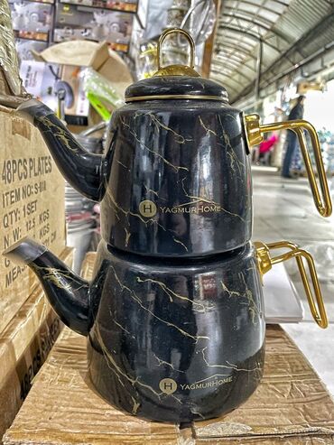 Çaydanlar: Yeni, Çaydan, Paslanmayan polad, 3-dən çox l — 5