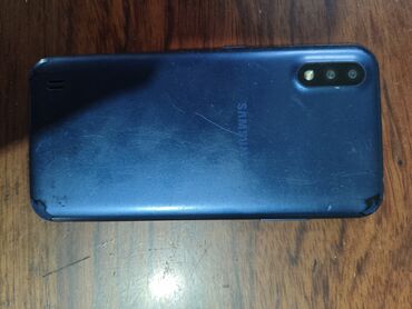 samsung galaxy a01: Samsung Galaxy A01, 16 GB, rəng - Göy, İki sim kartlı