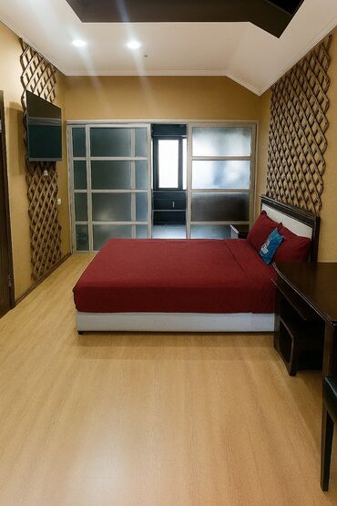 Посуточная аренда квартир: 1 комната, Душевая кабина, Постельное белье, Кондиционер — 2