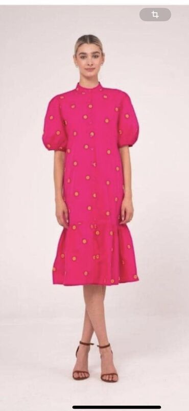 Повседневные платья: Платье-рубашка #322 - Стиль: минимализм с деликатной вертикальной — 4