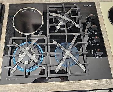 Газовые печи: Qaz plitəsi "Booş" Qaz plitəsi BOOŞ Rengi: Qara Üst səthi qalin — 9