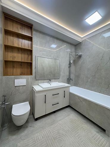 2 bedroom: 2 комнаты, 80 м², 10 мкр Элитка, 14 этаж, Дизайнерский ремонт — 6
