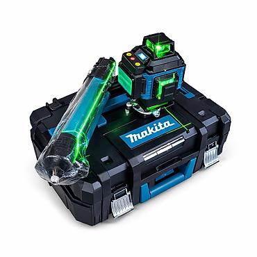 Измерительные приборы: №: 10453 Məhsulun adı: Lazer səviyyə Makita YYQS35 16 xətt 4D yaşıl — 2