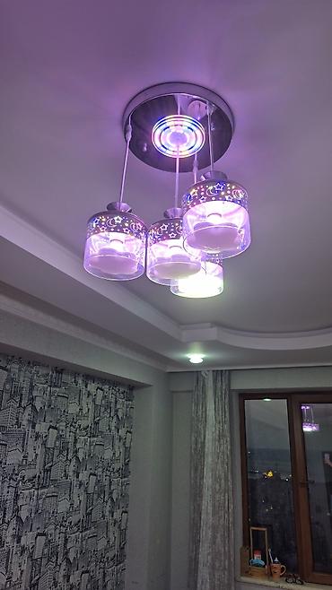 sam agaci satilir: Çılçıraq, 3 lampa, Metal — 1